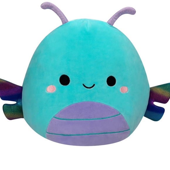 12 inch Flip-A-Mallows Official Squishmallows Heather Dragonfly & Trudy Ladybug - Picture 12 of 12